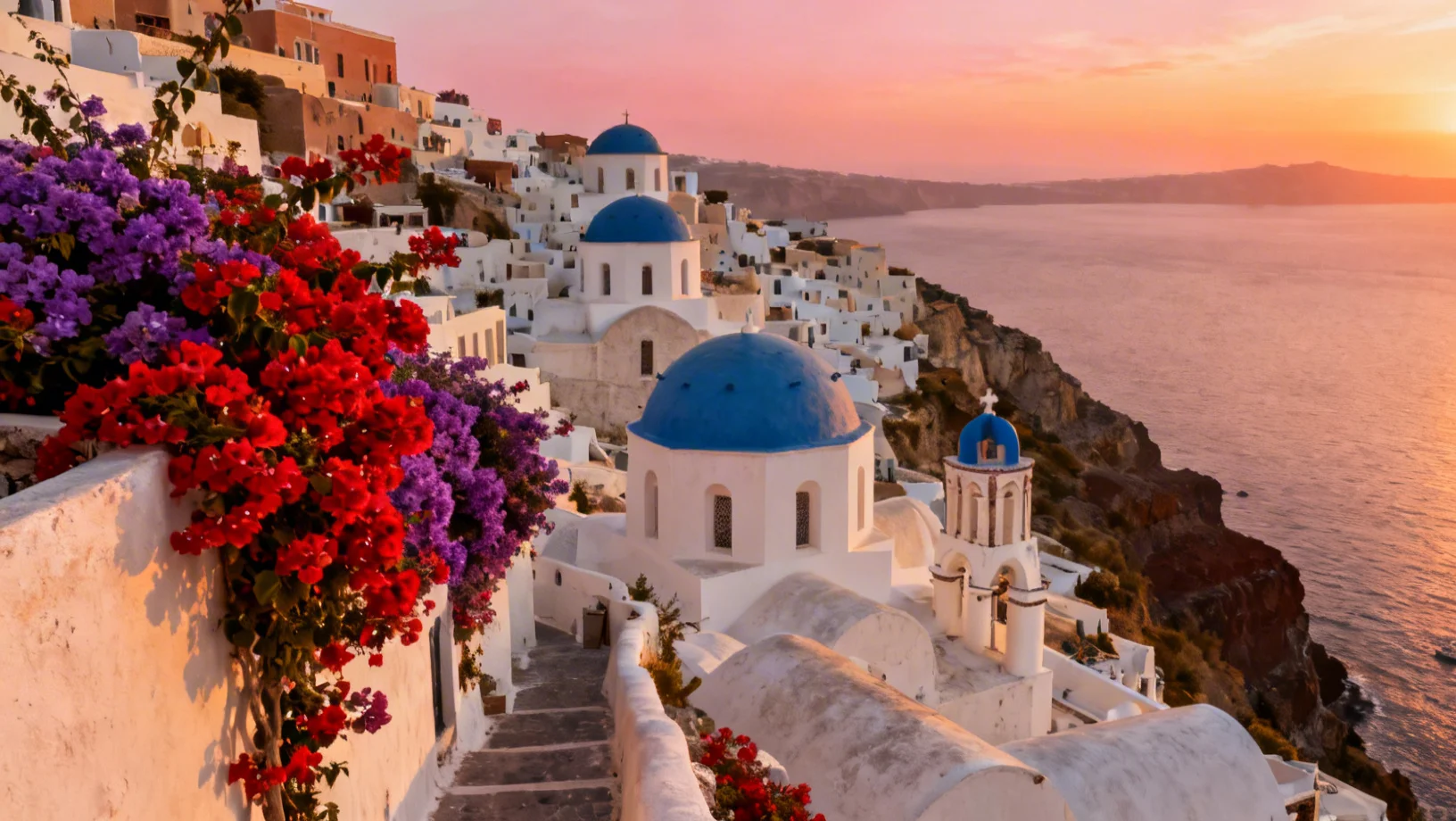 Santorin en Grèce : le voyage romantique par excellence